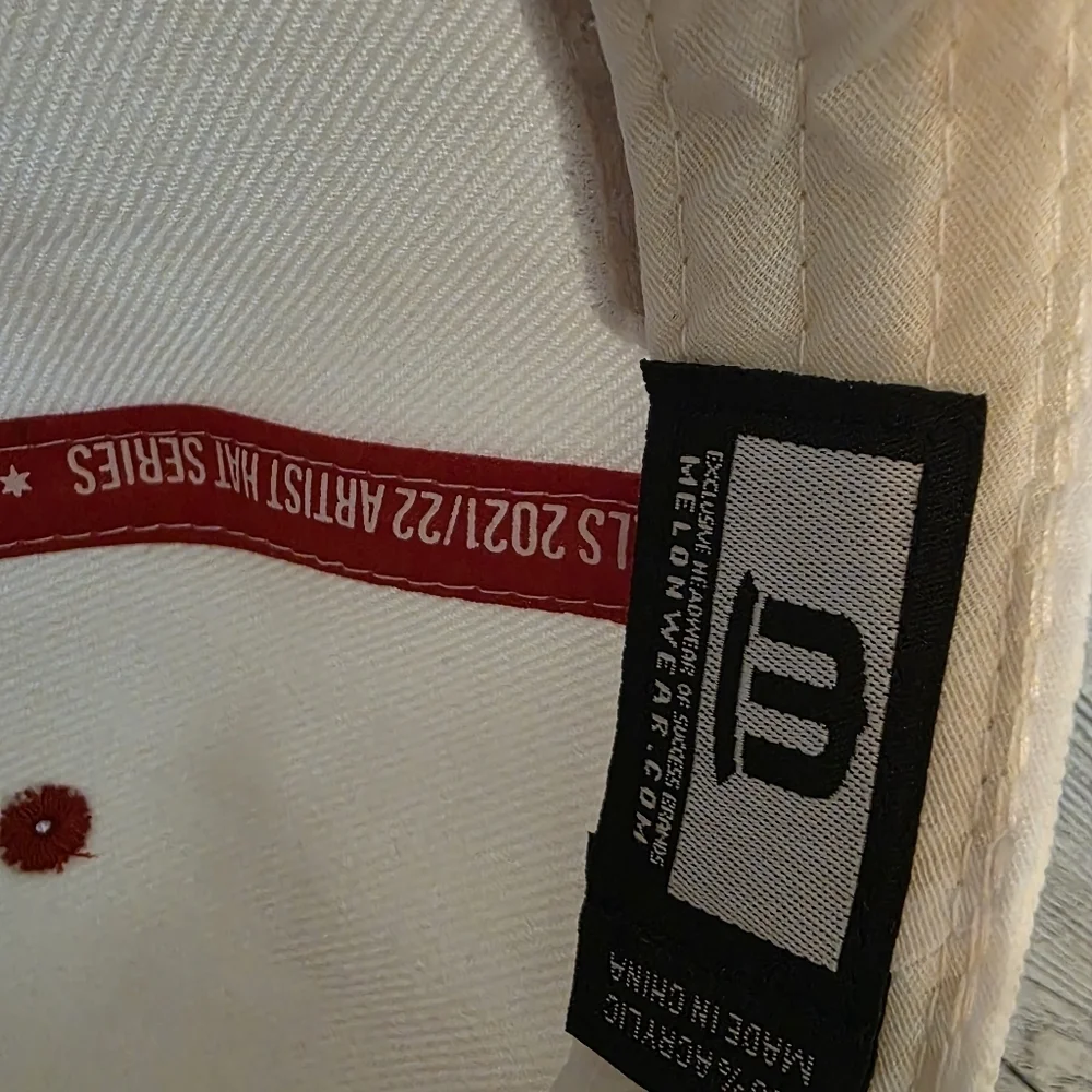Chicago Bulls White and Red Cap